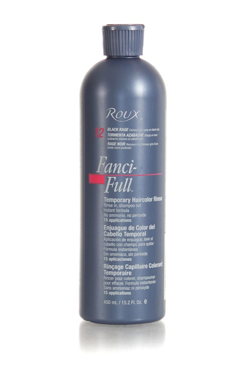 ROUX Fanci-Full Temporary Hair Color 450ml Black Rage 12