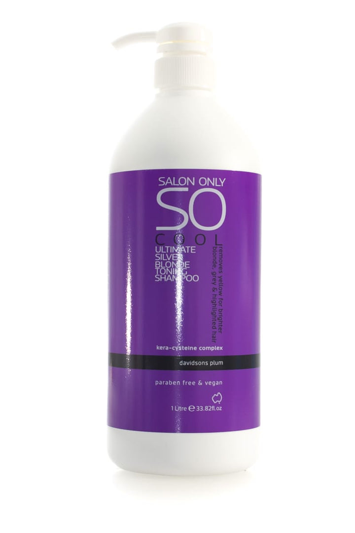SALON ONLY So Cool Ultimate Silver Toning Shampoo  |  Various Sizes