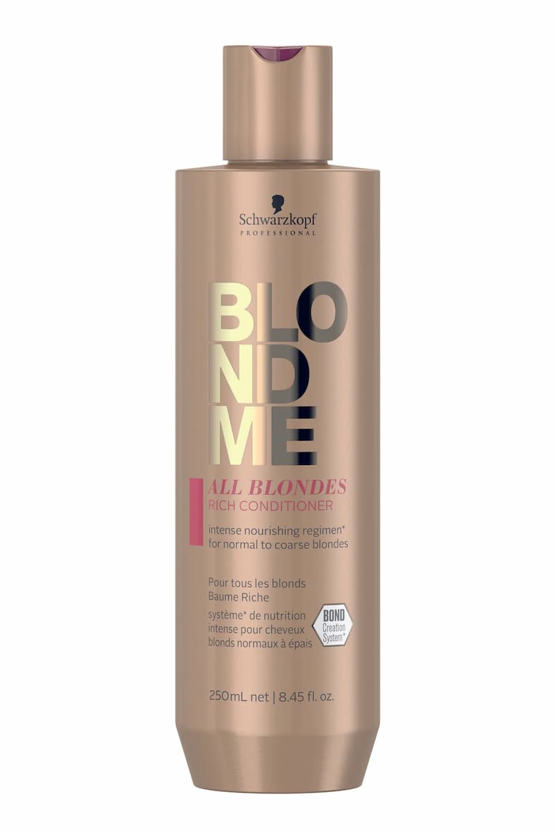 Nourishing rich conditioner for normal to coarse blondes 
