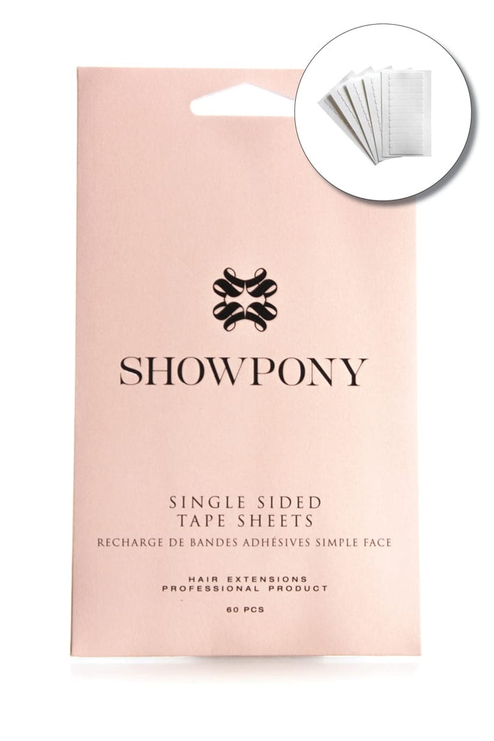 SHOWPONY SINGLE SIDED TAPE SHEETS 60 PIECES