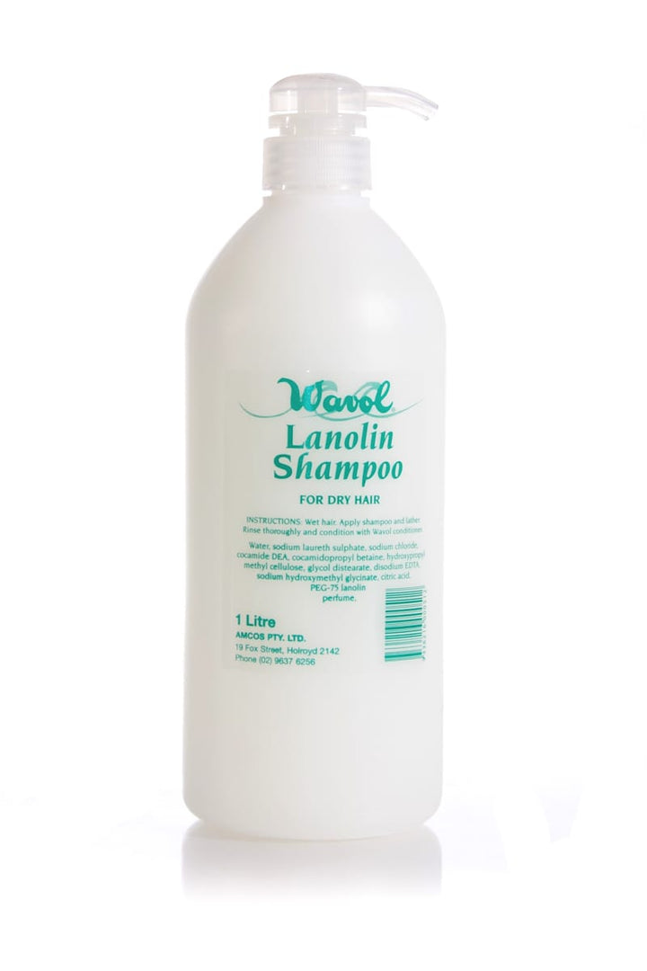 WAVOL Lanolin Shampoo  |  Various Sizes