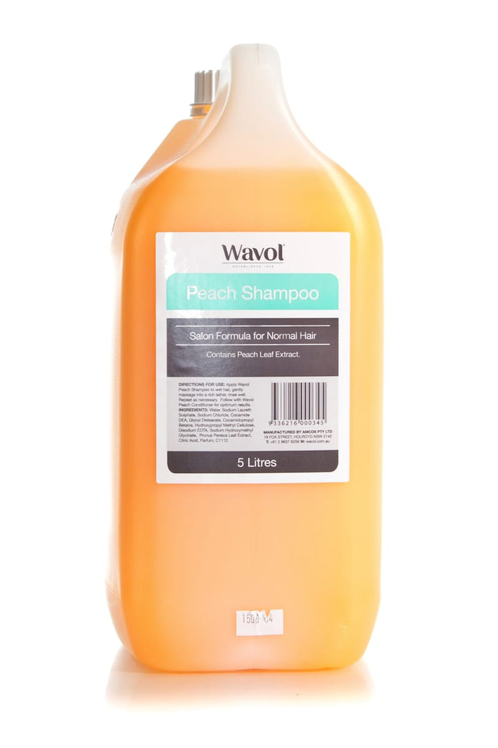 WAVOL Peach Shampoo  |  Various Sizes