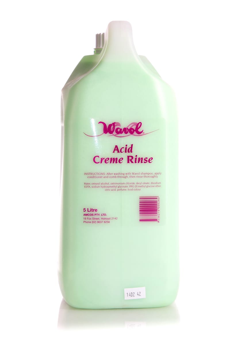 WAVOL ACID RINSE CONDITIONER 5L – Salon Hair Care